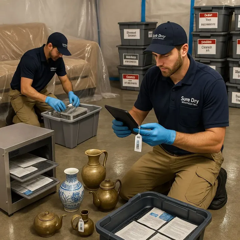 Content Protection and Restoration process in Frenchtown, NJ